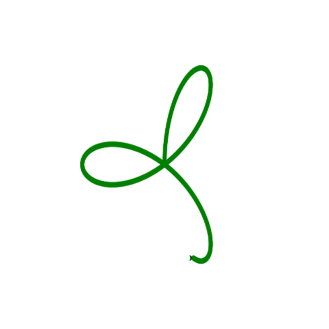 《双叶草函数》2022潘晗480 × 480 px江苏海洋大学陈艳艳老师指导