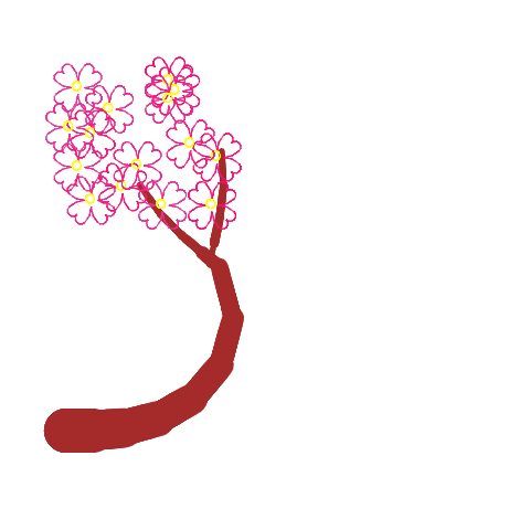 《梅花》2022康萍480 × 480 px0508 人观看使用 python turtle 库