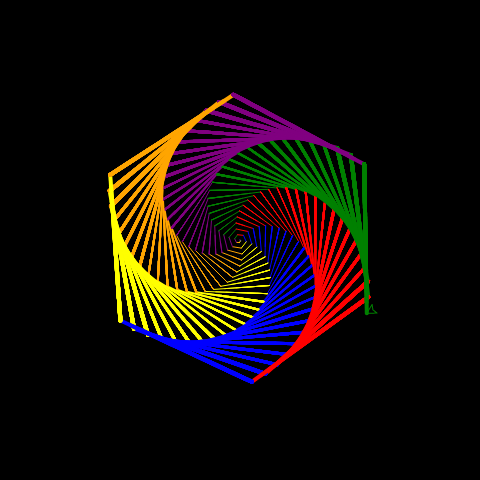 人观看使用 python turtle 库创作精美绘画,欢迎初学者参与更多作品我