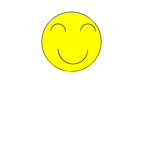 用Python画出简单笑脸图片