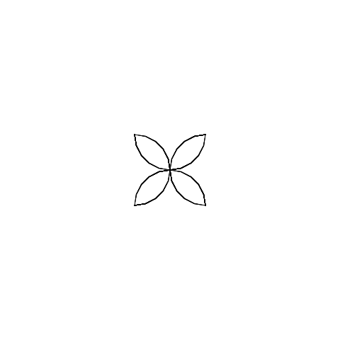 《四瓣花》2022加油啊480 × 480 px0353 人观看使用 python turtle